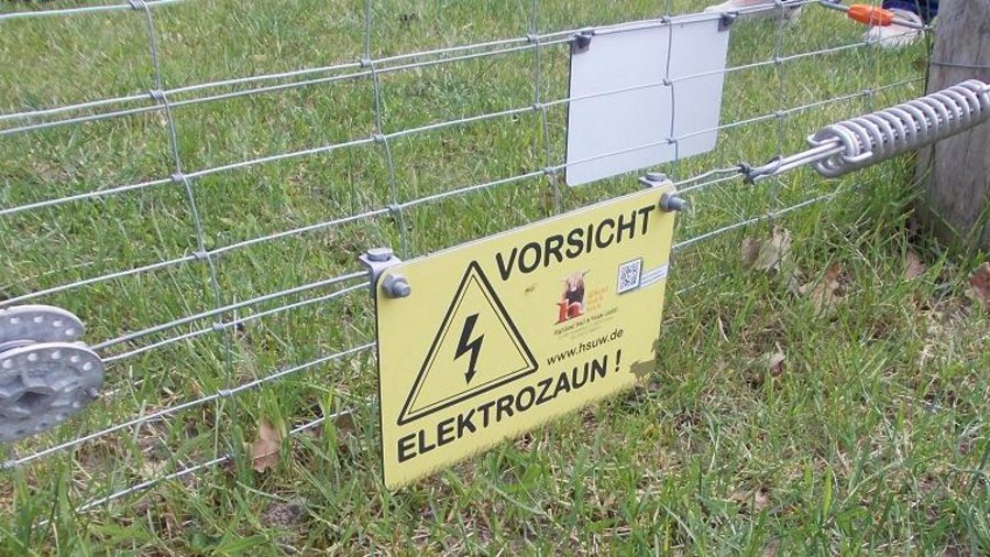Elektrischer Herdenschutzzaun